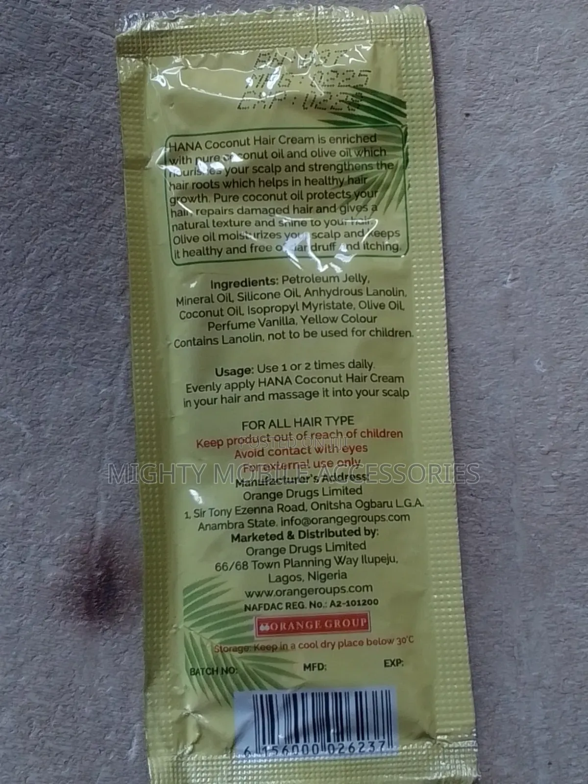 Hana Hair Cream