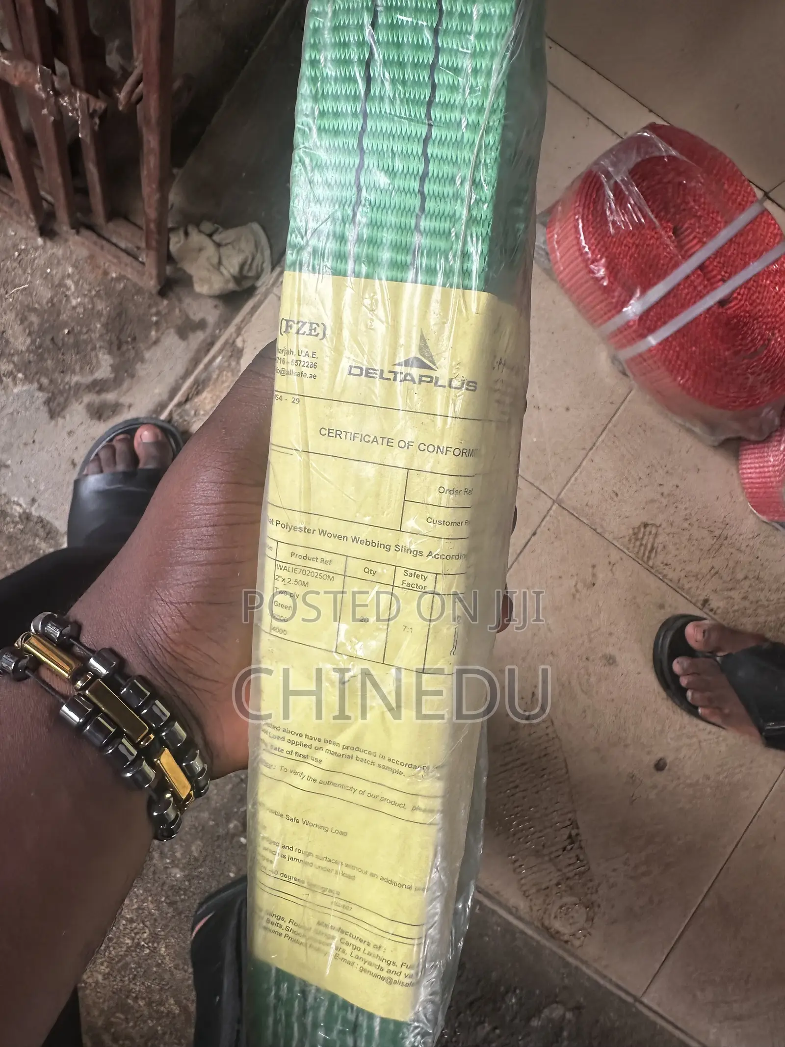 Flat Polyester Webbing Sling / Lifting Sling 2T X 2meter