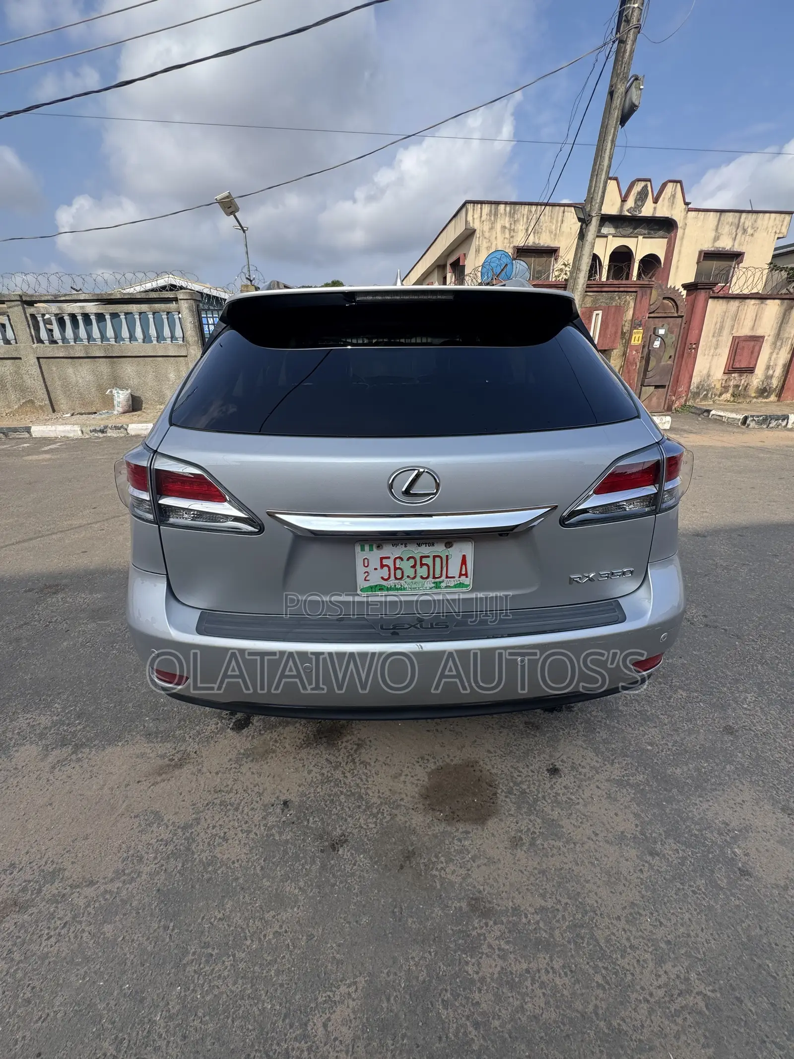 Lexus RX 350 AWD 2015 Silver