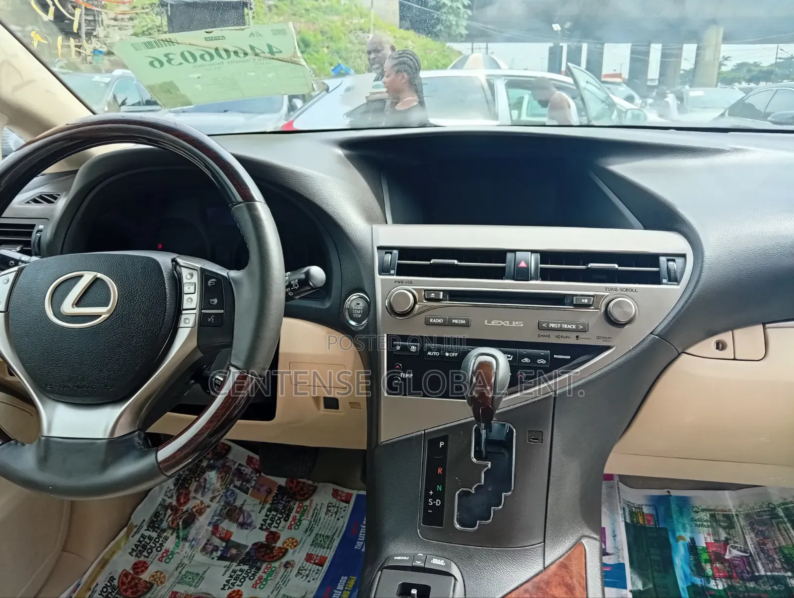 Lexus RX 2014 Gold