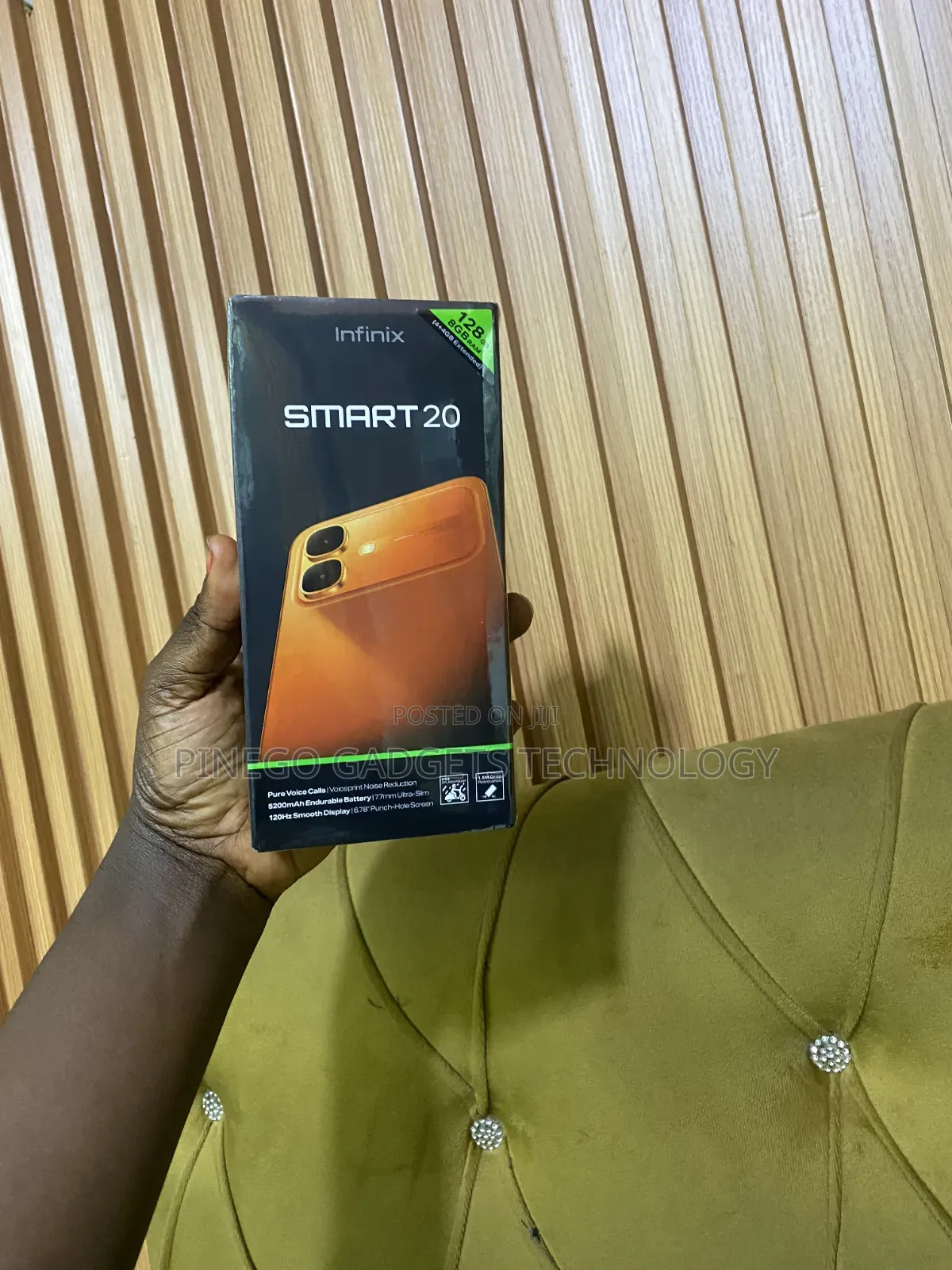 New Infinix Smart 20 128 GB Black