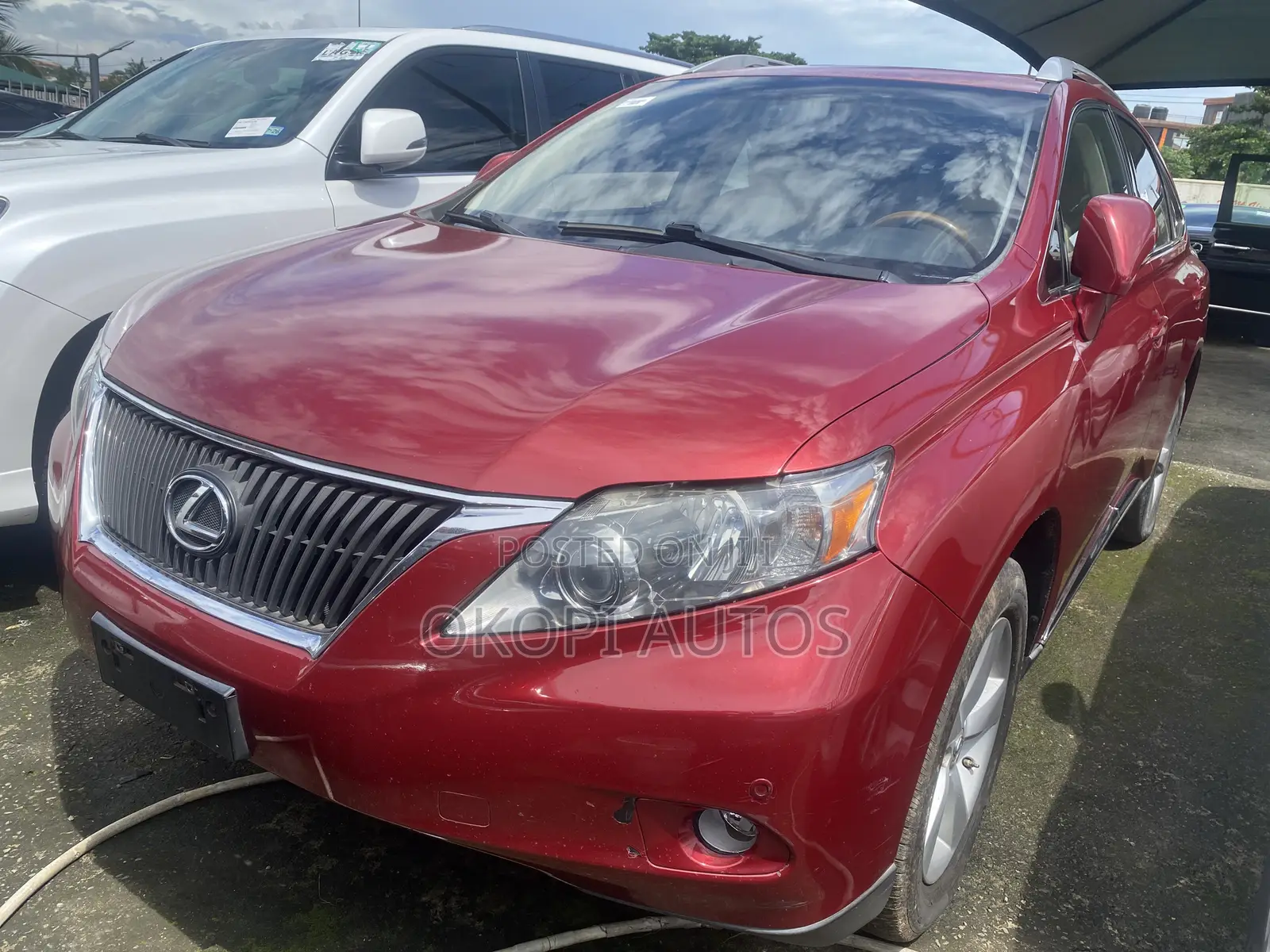 Lexus RX 2012 Red