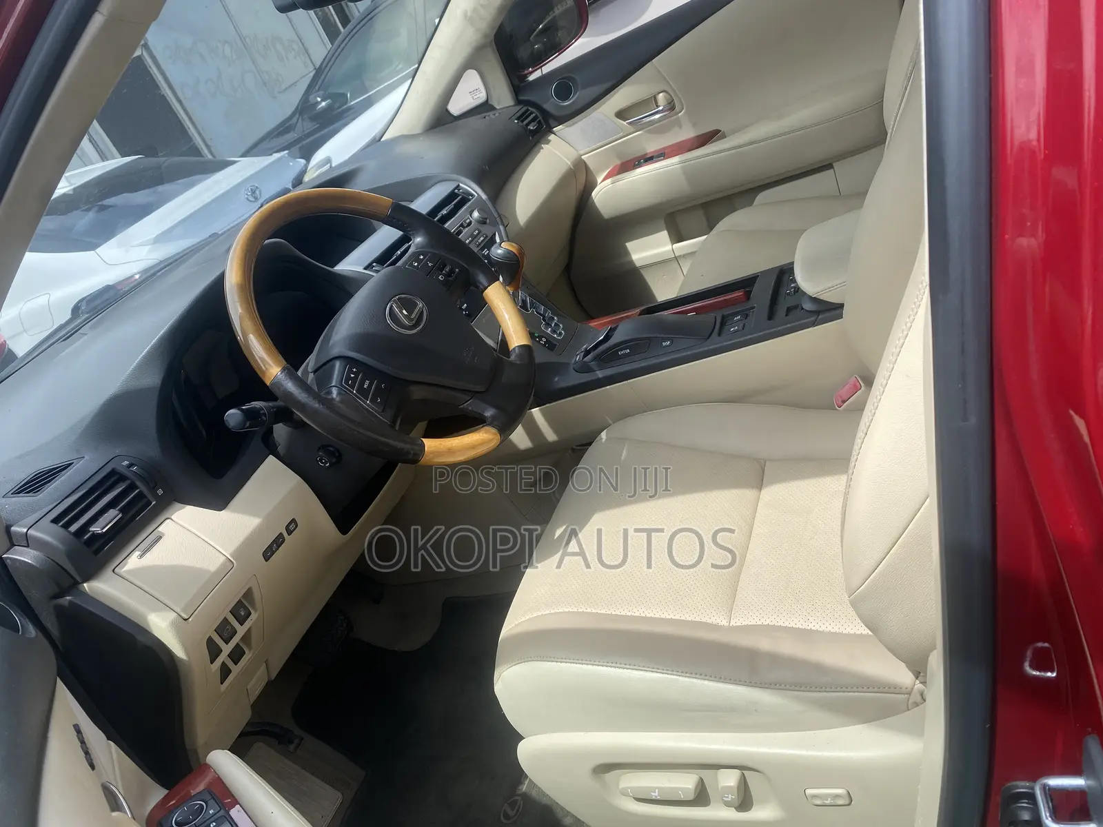 Lexus RX 2012 Red