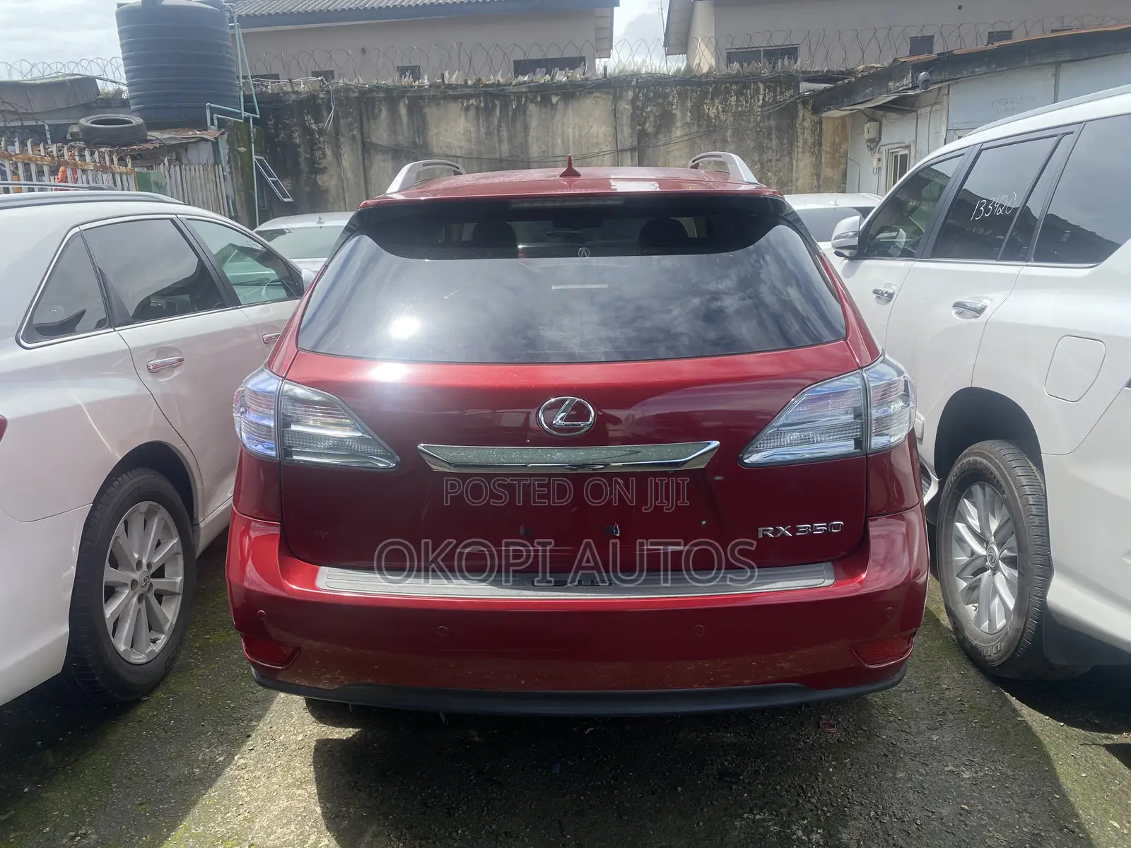 Lexus RX 2012 Red