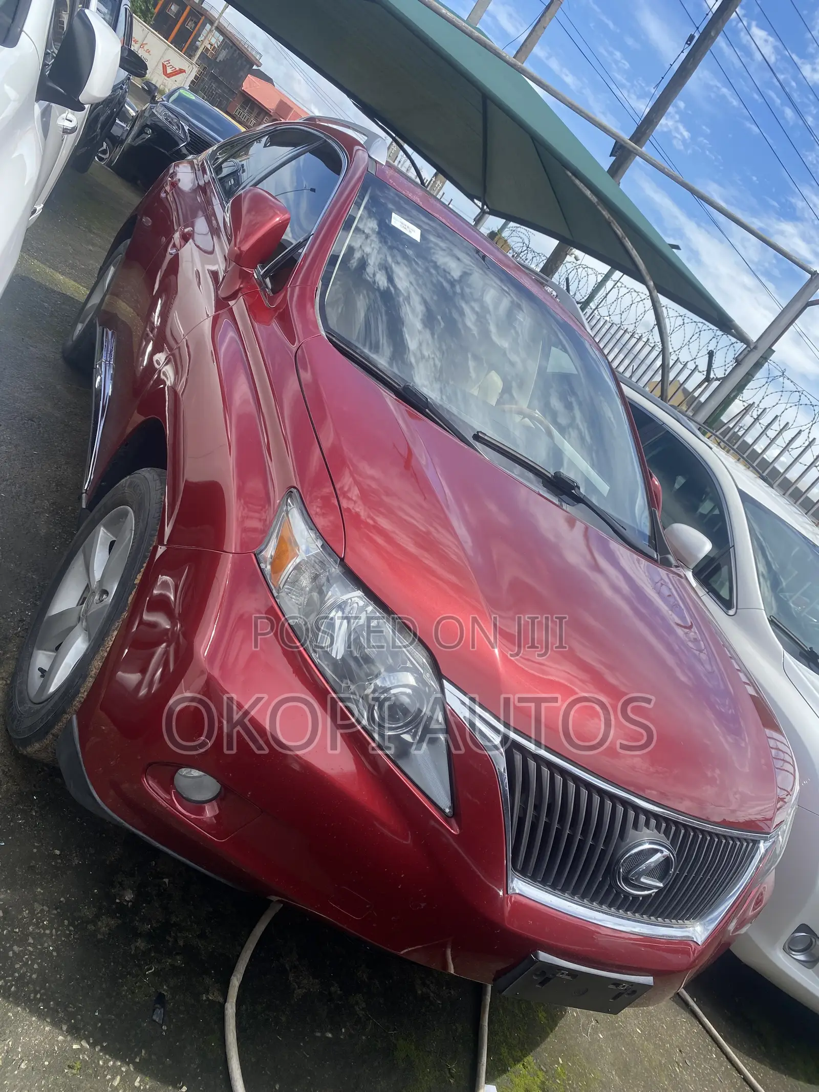 Lexus RX 2012 Red