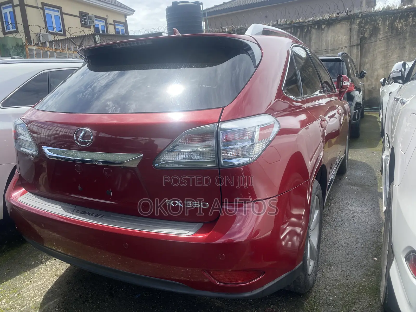 Lexus RX 2012 Red