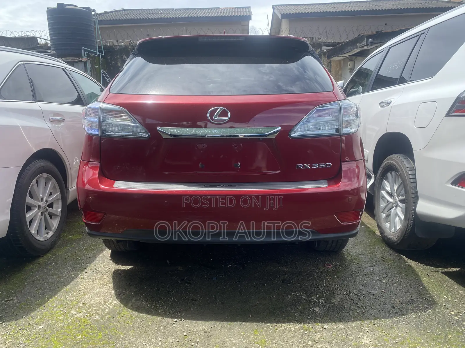 Lexus RX 2012 Red