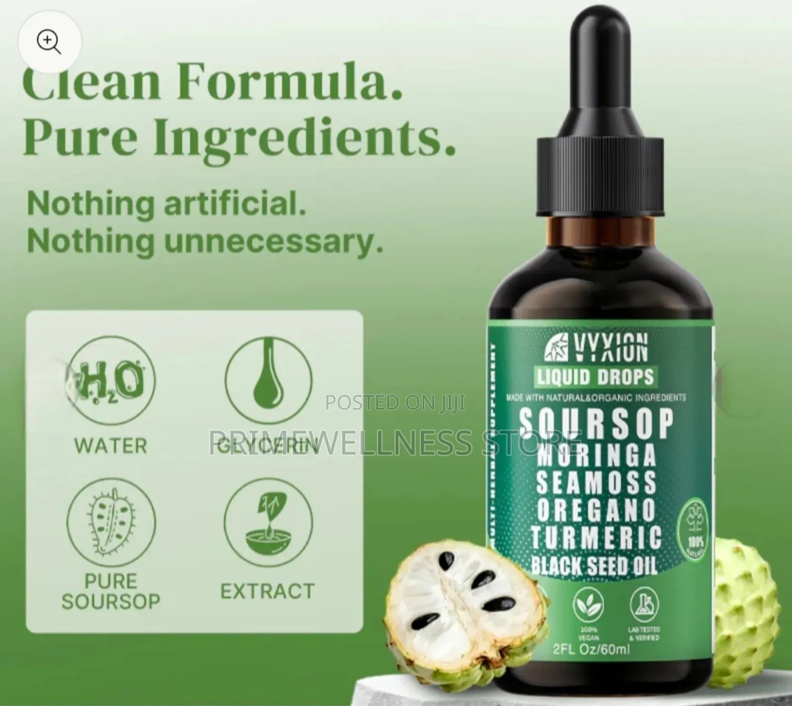 Soursop Superblend Liquid Drops 10 in 1