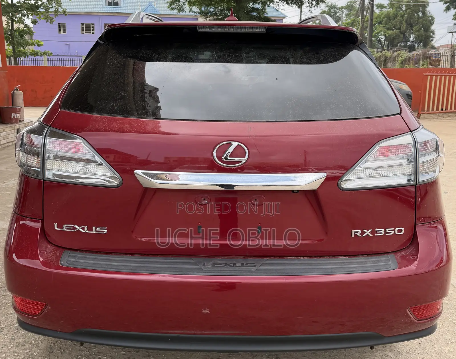 Lexus RX 350 2010 Red