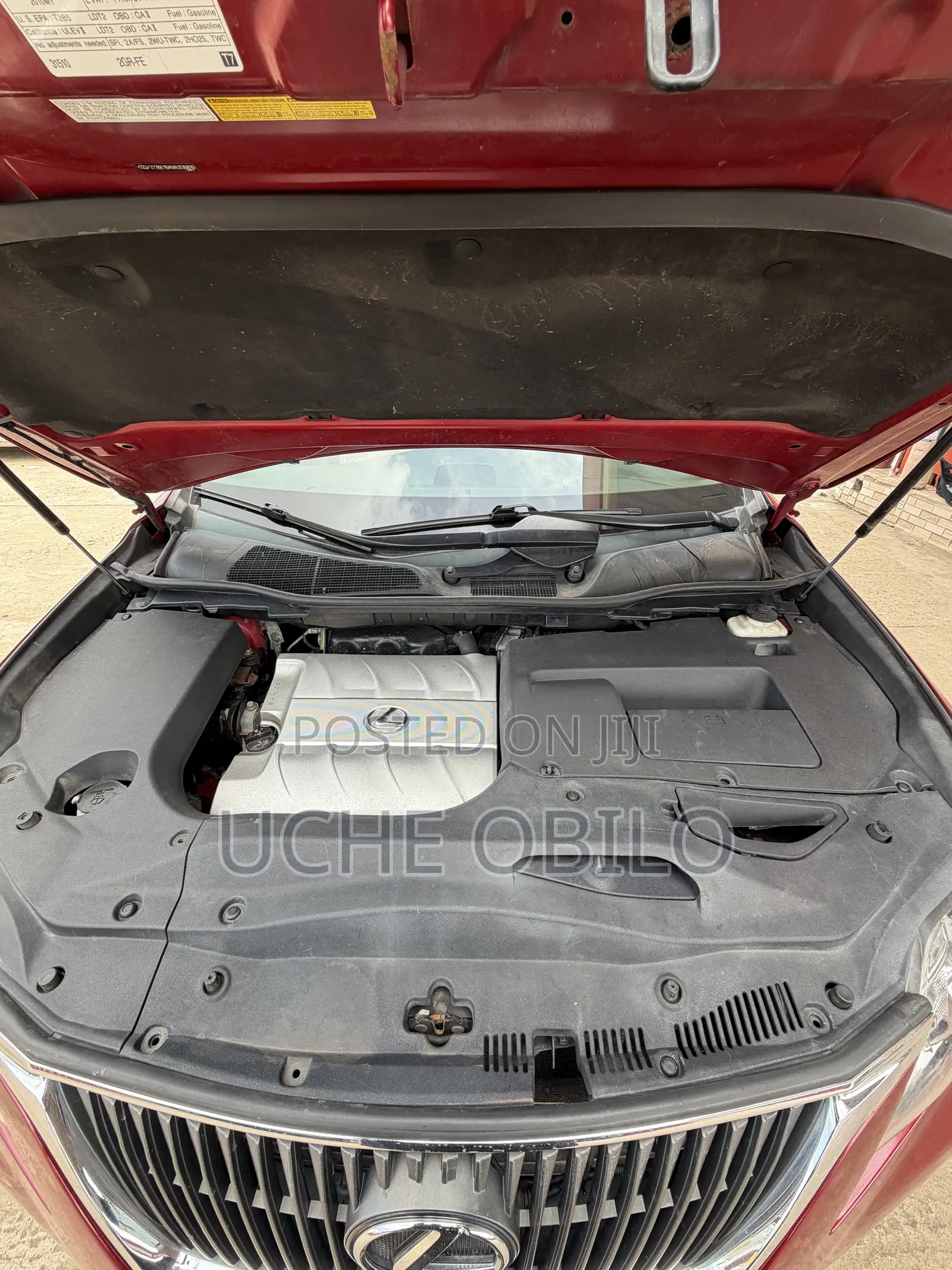 Lexus RX 350 2010 Red