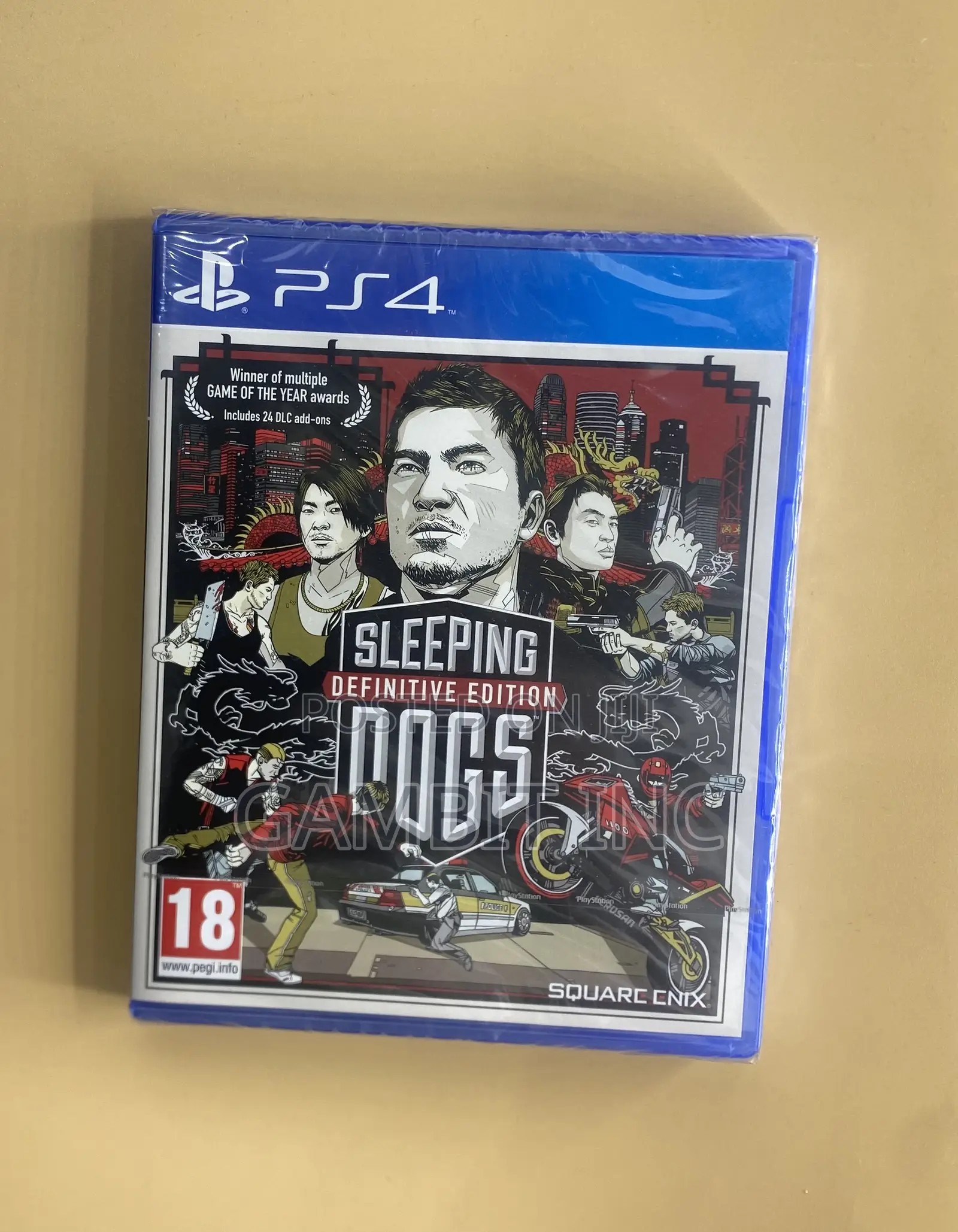 Playstation 4 Sleeping Dogs