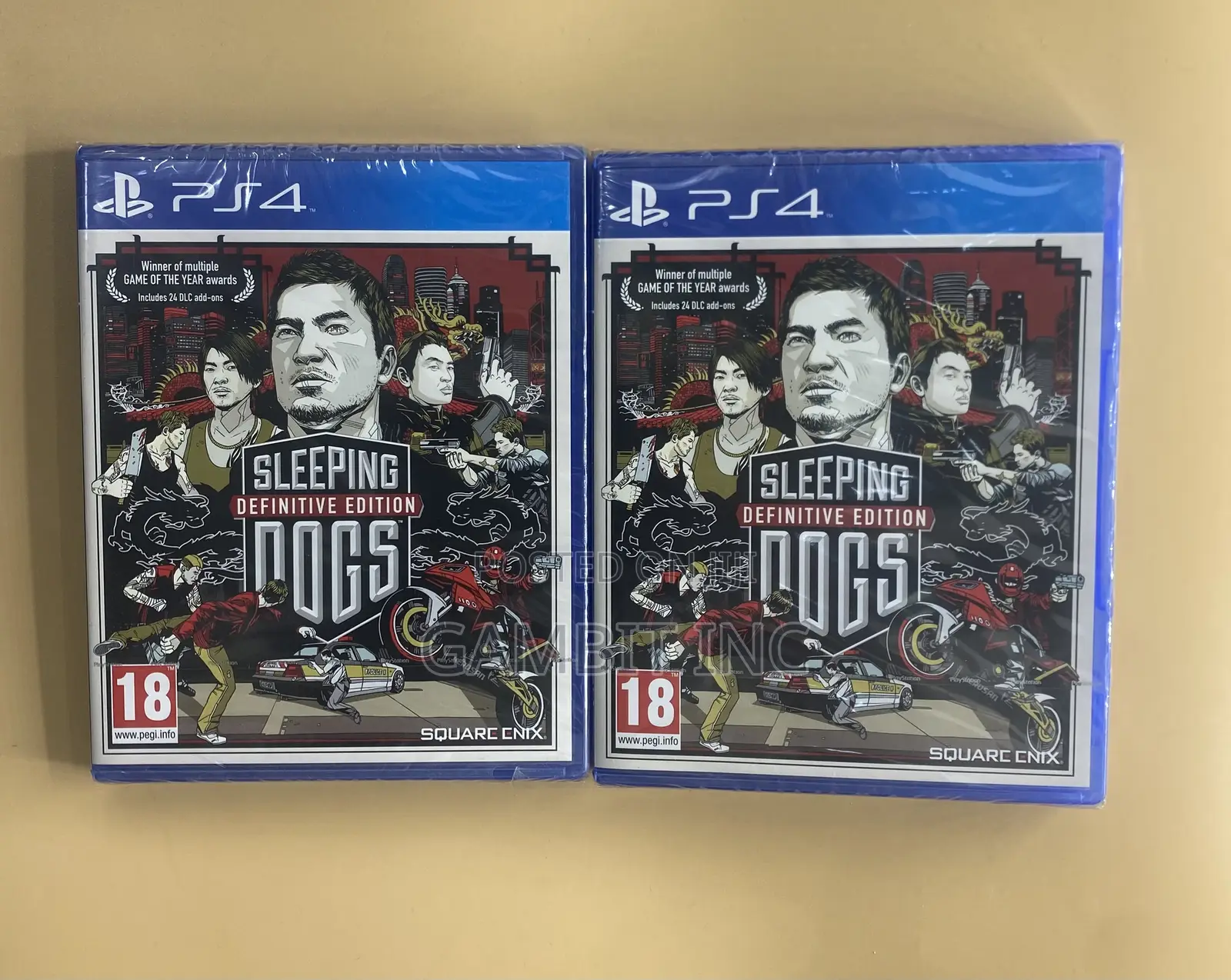 Playstation 4 Sleeping Dogs