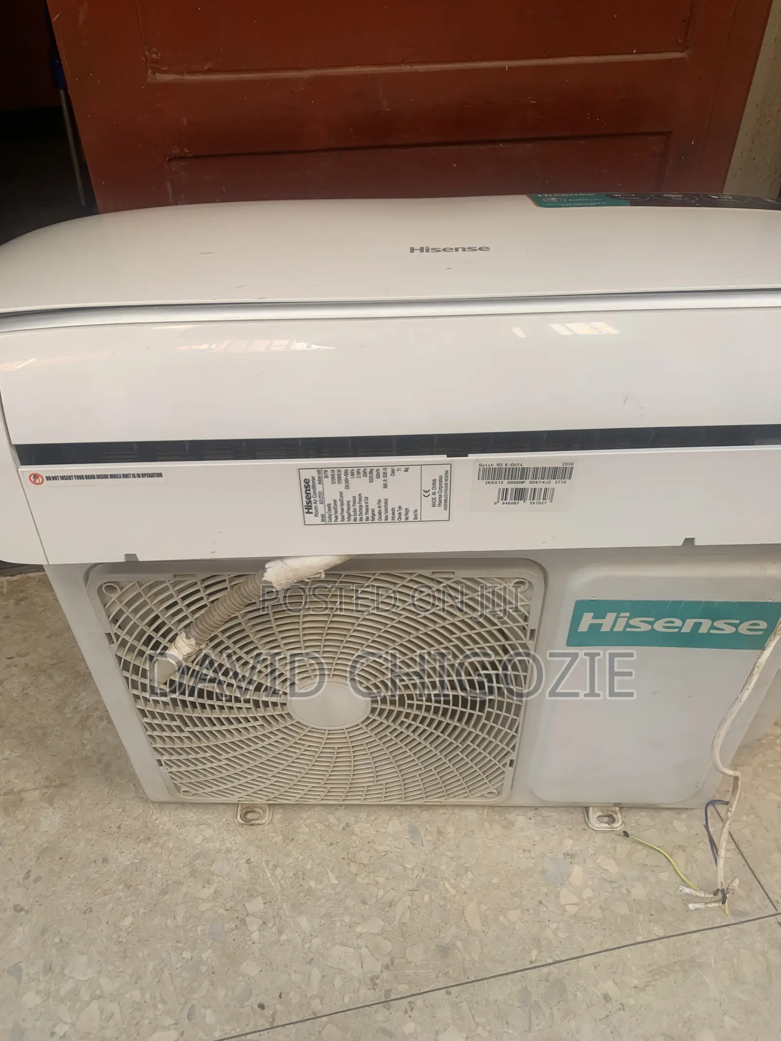 1hp Hisense Air Conditioner