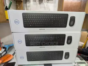 Dell Keyboard and Mouse - KM3322W - US English