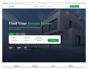 Real Estate Listing Website Development
