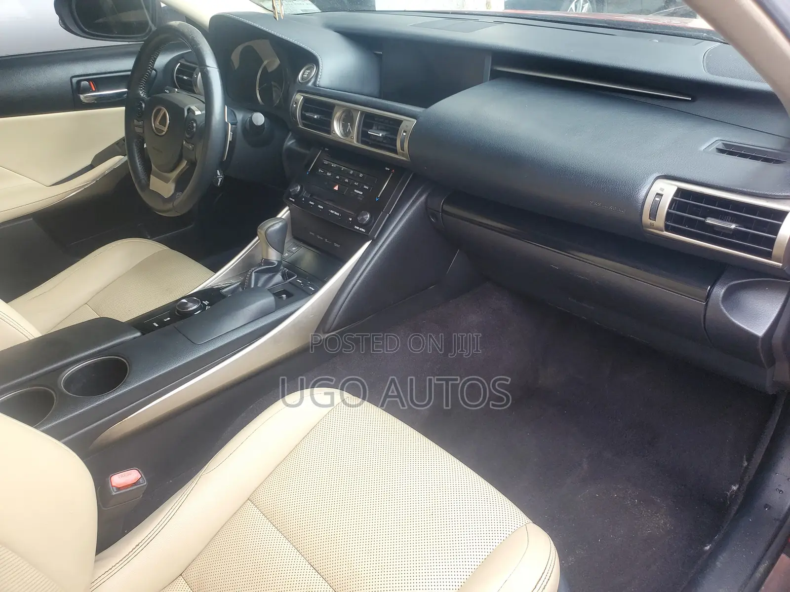 Lexus IS 350 AWD 2014 Red