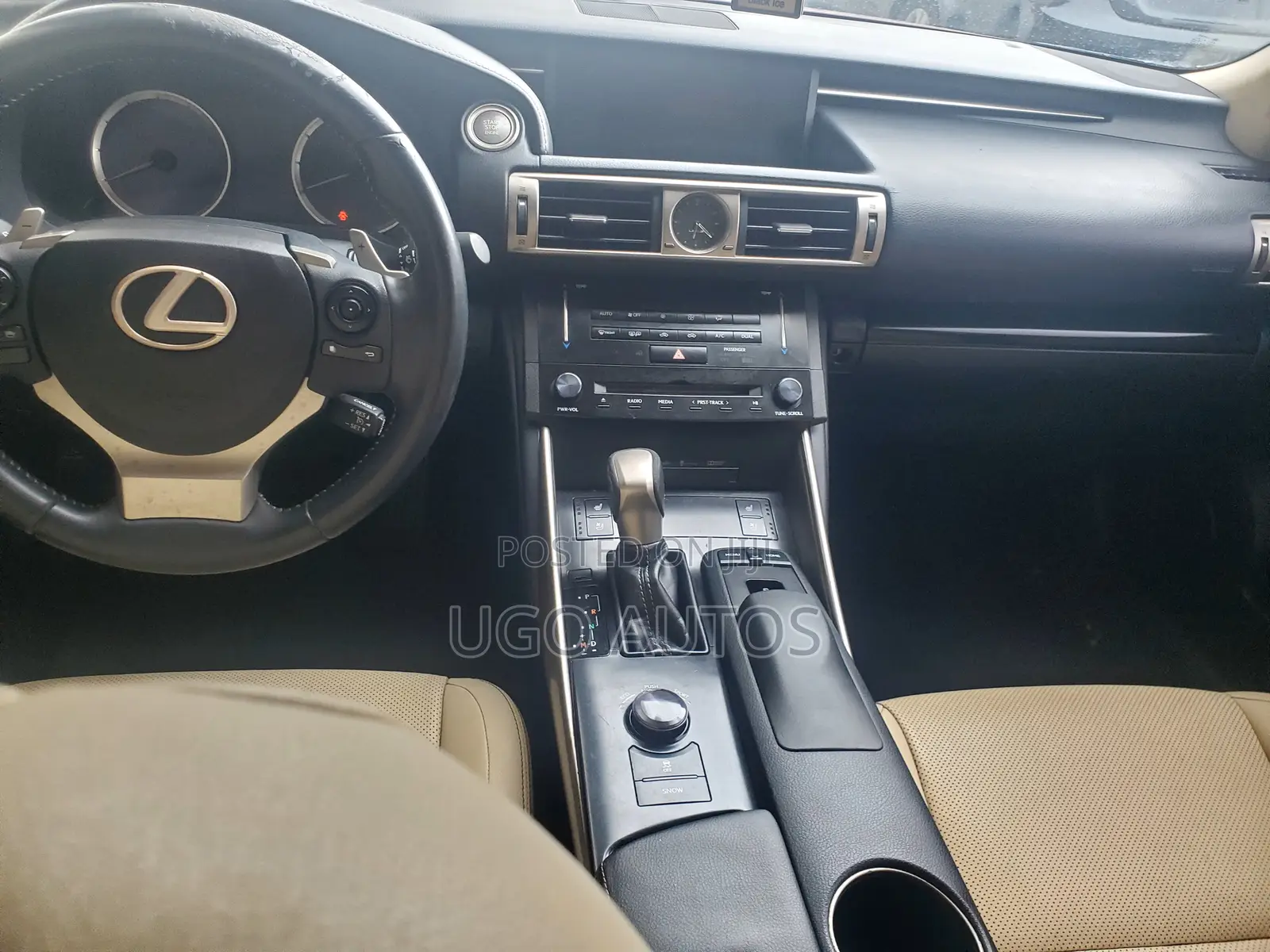Lexus IS 350 AWD 2014 Red