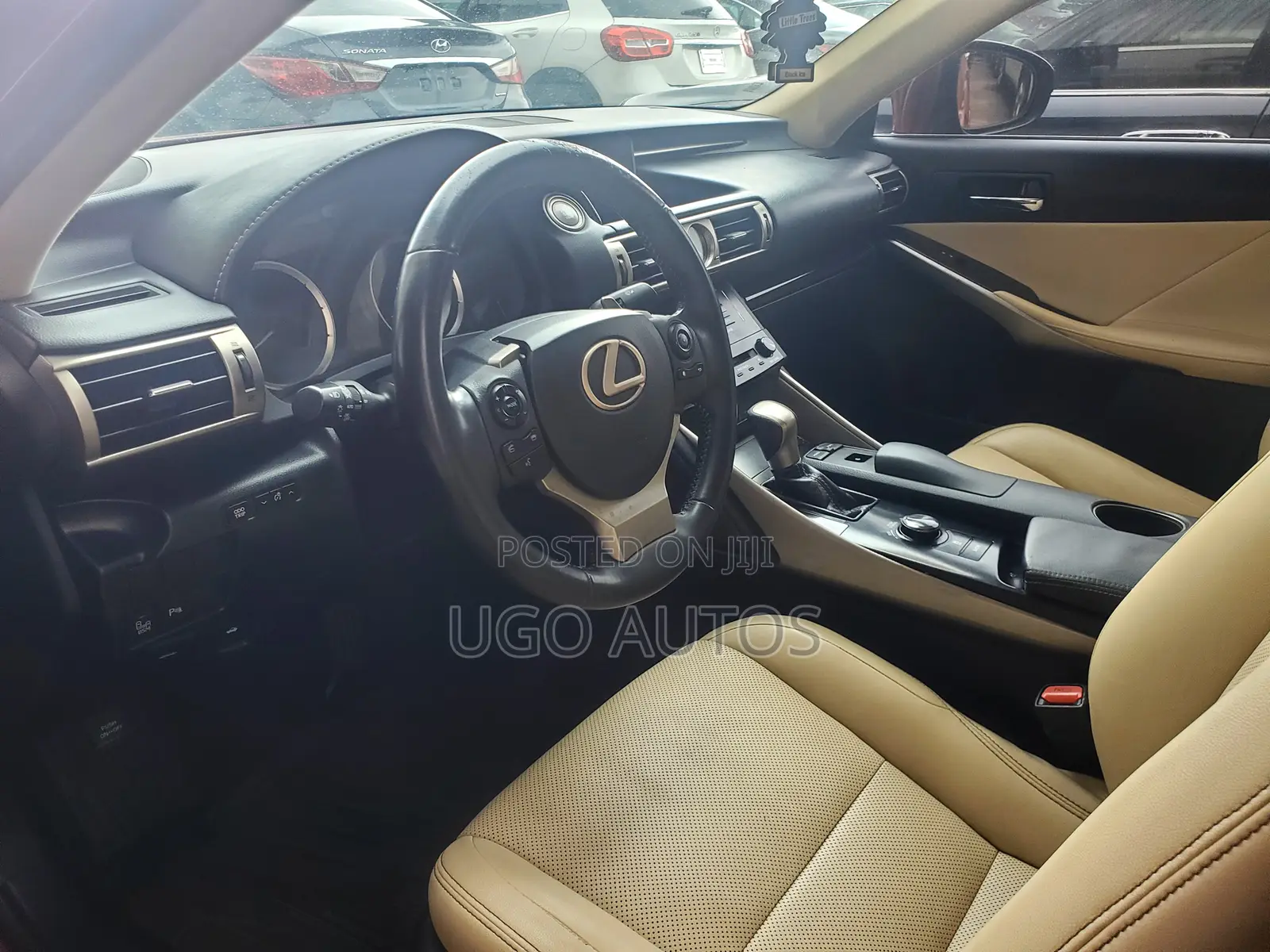 Lexus IS 350 AWD 2014 Red