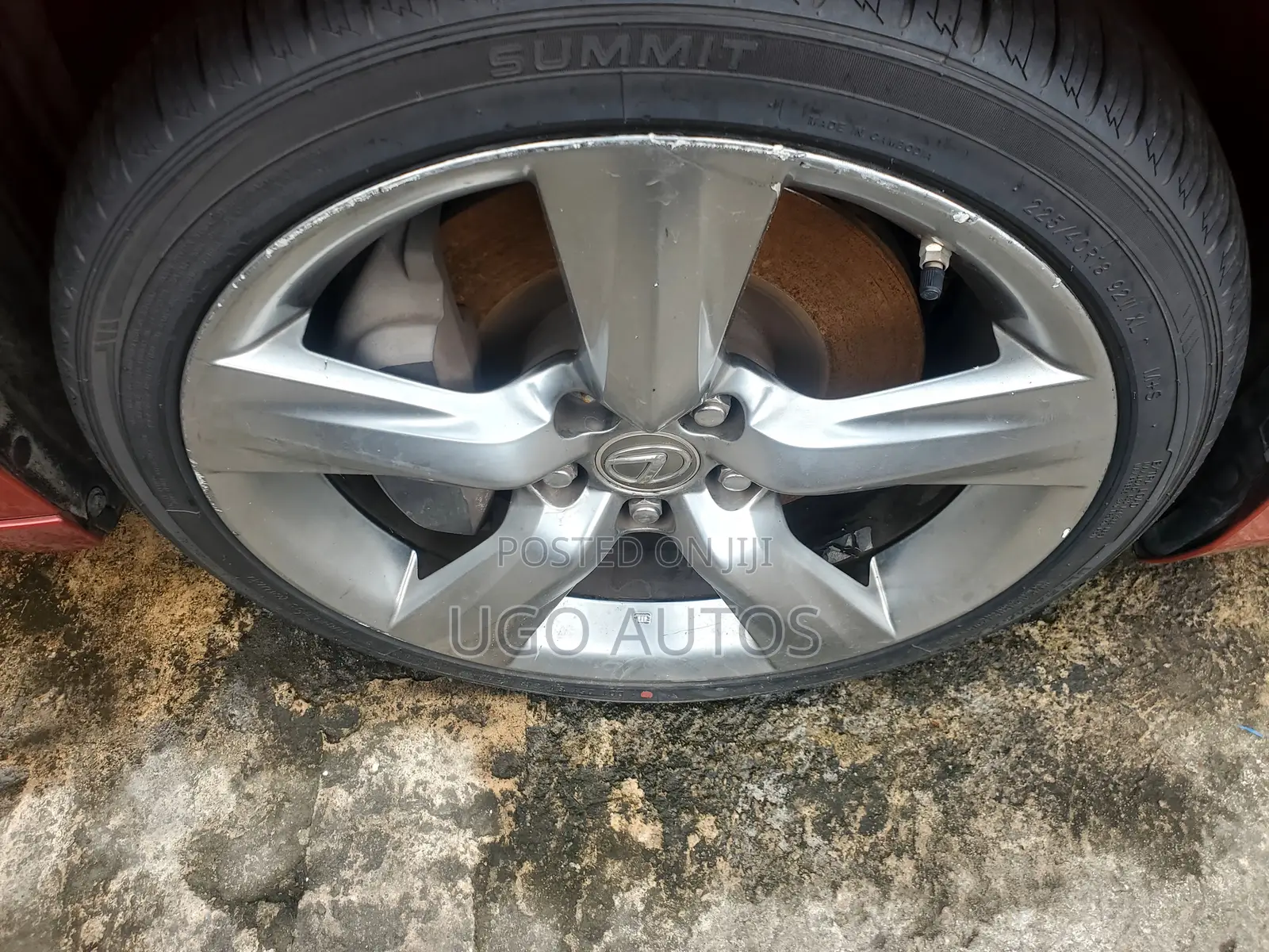 Lexus IS 350 AWD 2014 Red