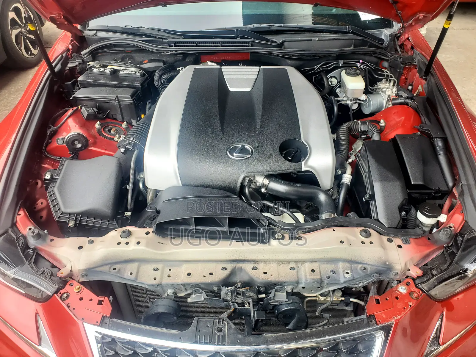 Lexus IS 350 AWD 2014 Red