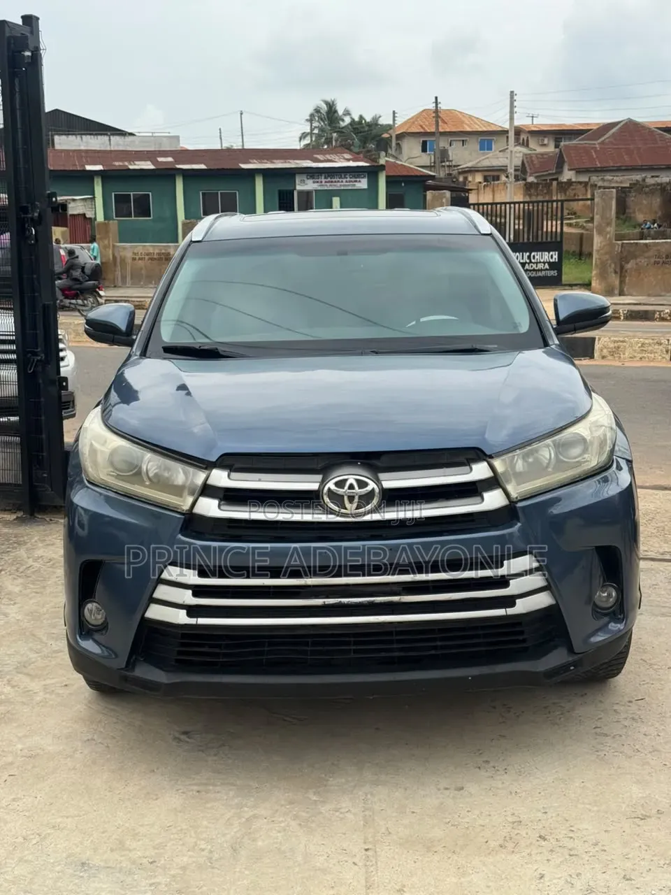 Toyota Highlander 2016 Blue