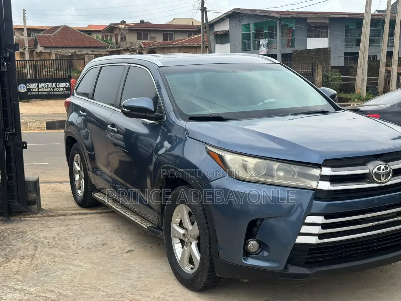 Toyota Highlander 2016 Blue