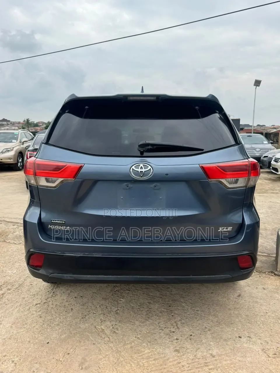 Toyota Highlander 2016 Blue