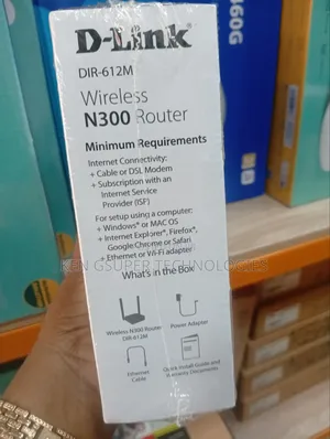 DIR- 612m Wireless N300 Router