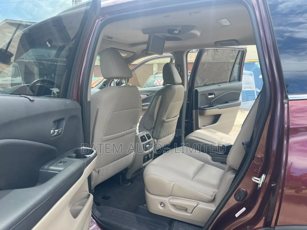 Honda Pilot Touring AWD 2019 Maroon