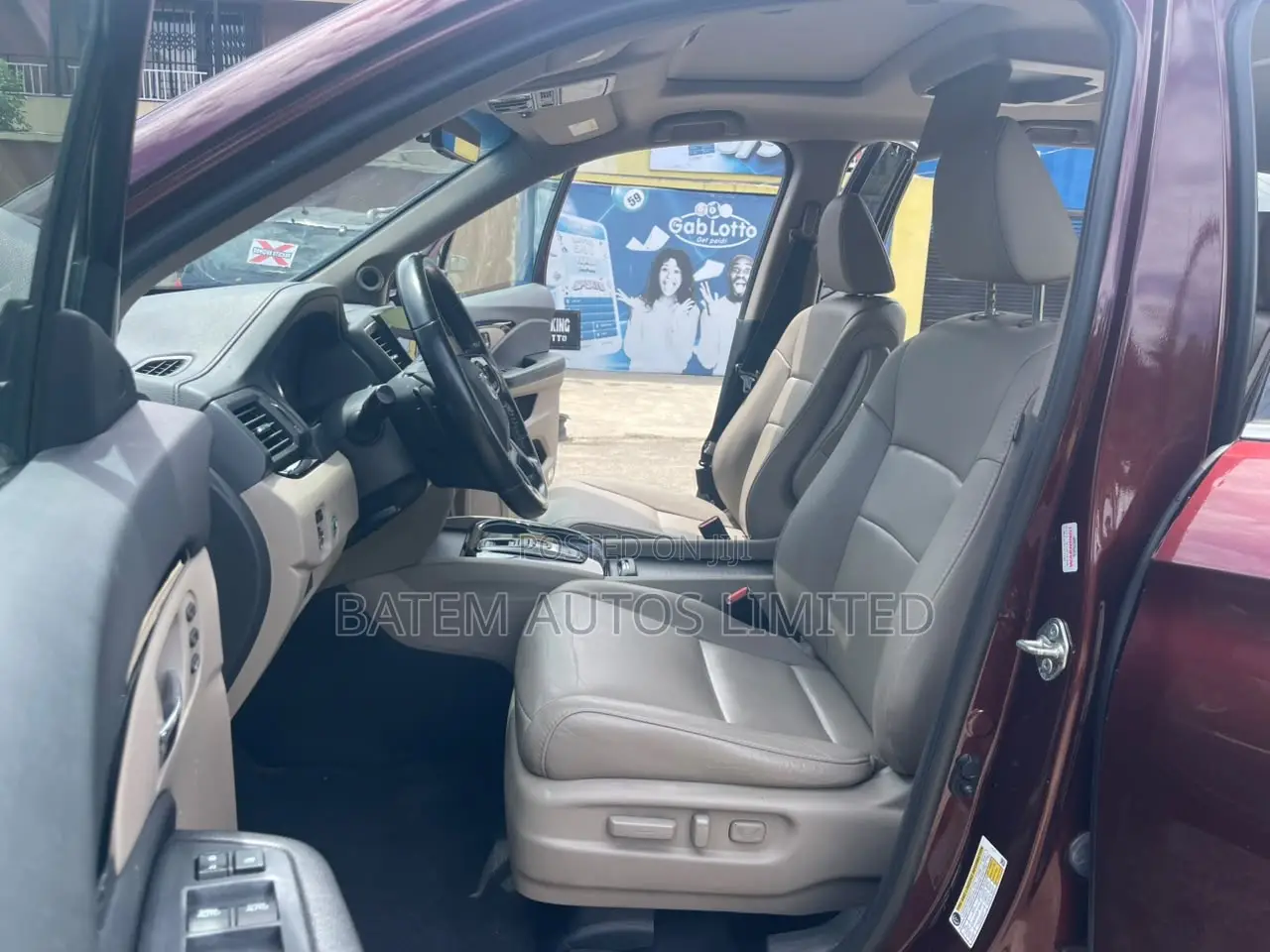 Honda Pilot Touring AWD 2019 Maroon