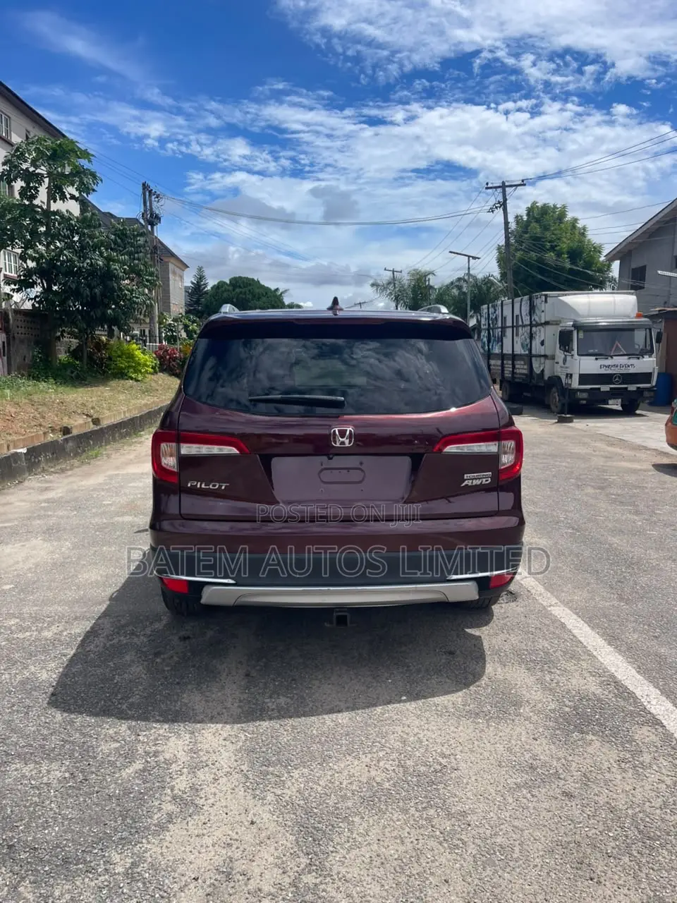 Honda Pilot Touring AWD 2019 Maroon