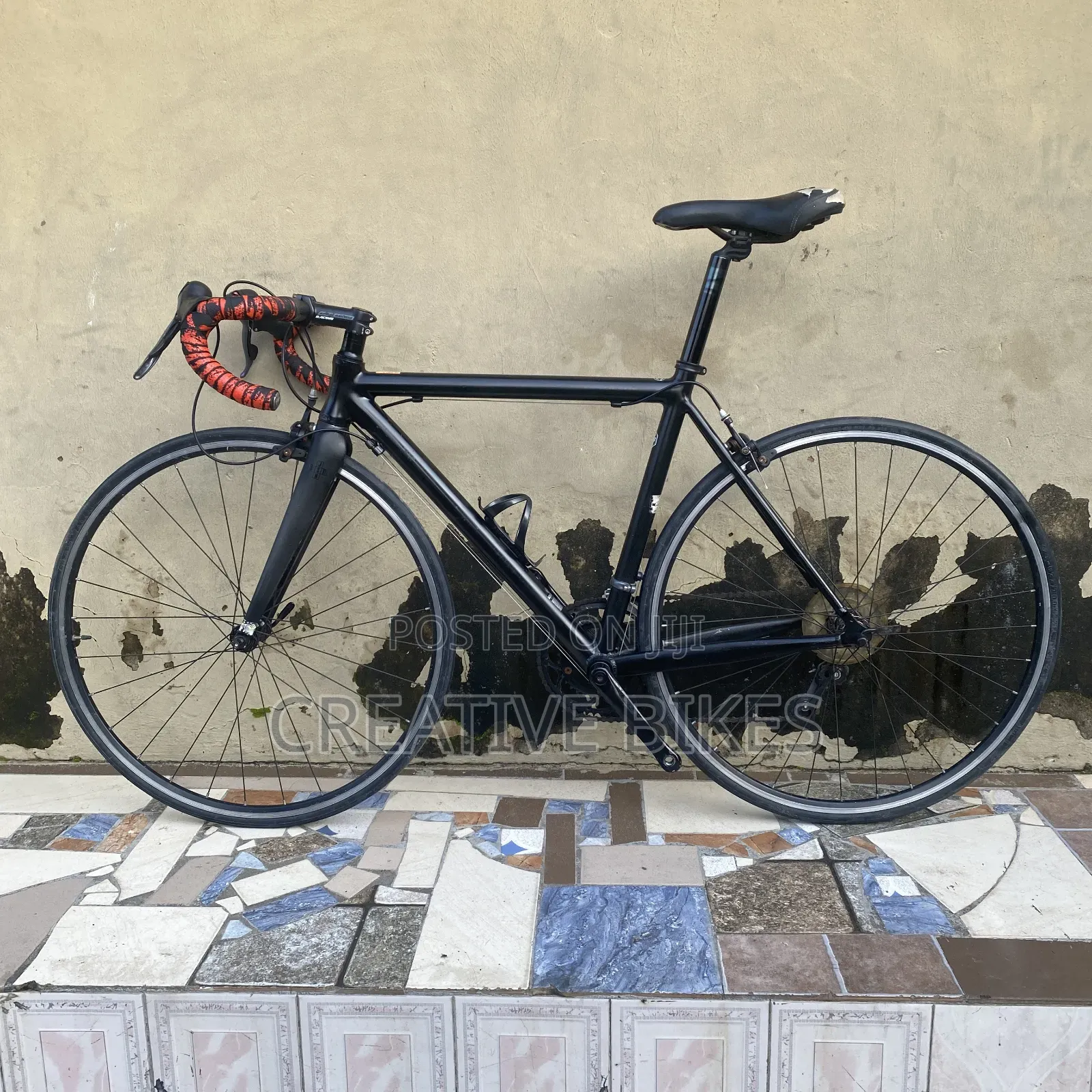 Professional 8 Speed Road Bike With Modern Shifters and Carbon Fork