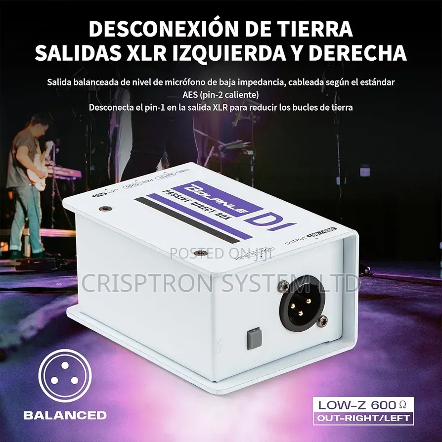 BOLANLE D1 Premium Passive Single Channel DI-box