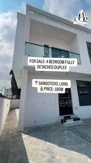 4bdrm Duplex in Lagos State for sale