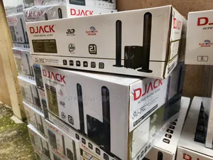 DJACK DJ-3902 2.1 Channel Sound System With FM USB
