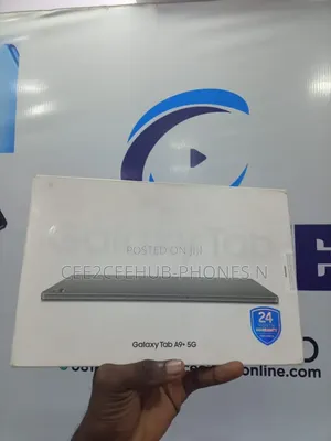New Samsung Galaxy Tab A9+ 128 GB Black