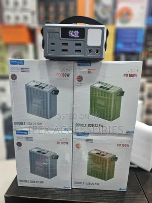 Konfulon Mobile Power Bank (100w) for (Phones, Routers, Laptops, Fans
