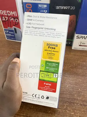 New Tecno Pop 20 64 GB Blue
