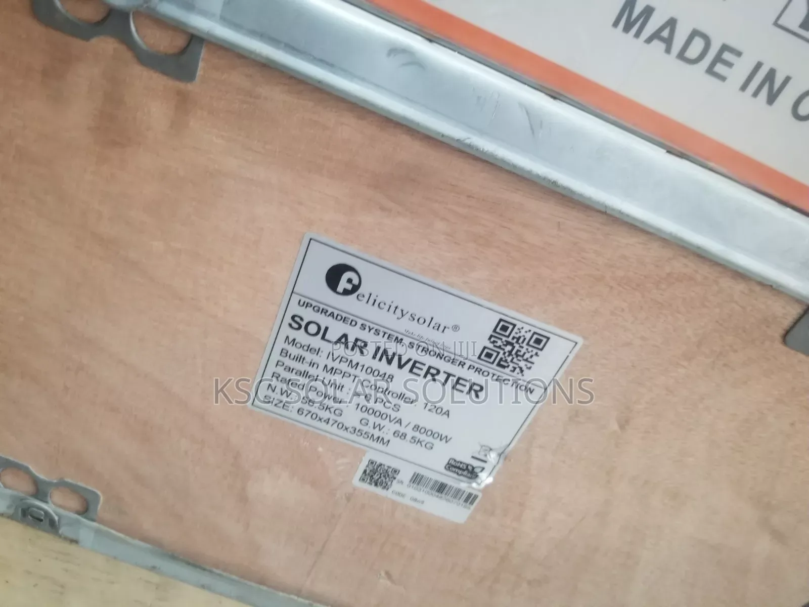 10kva Ivpm Felicity Inverter