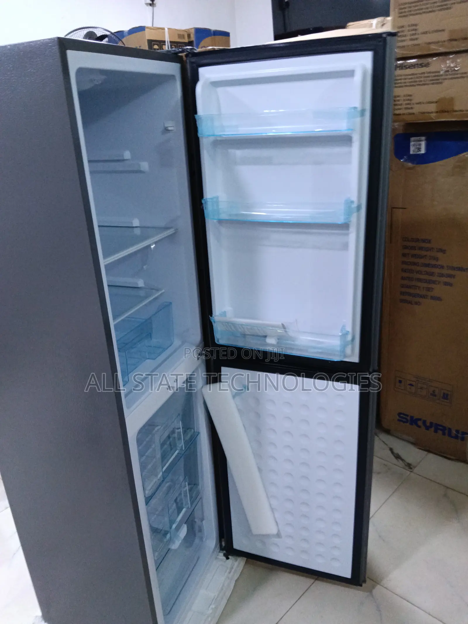 Tekno Cool Refrigerator 200L TC-200W Double Door