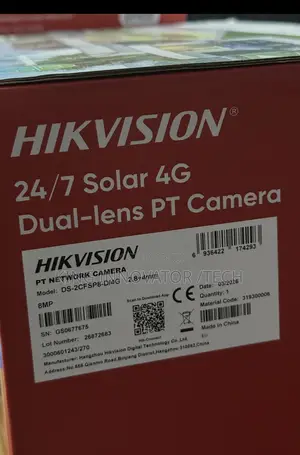 Hikvision Sp8-D Solar 4g Dual-Lens Pt C