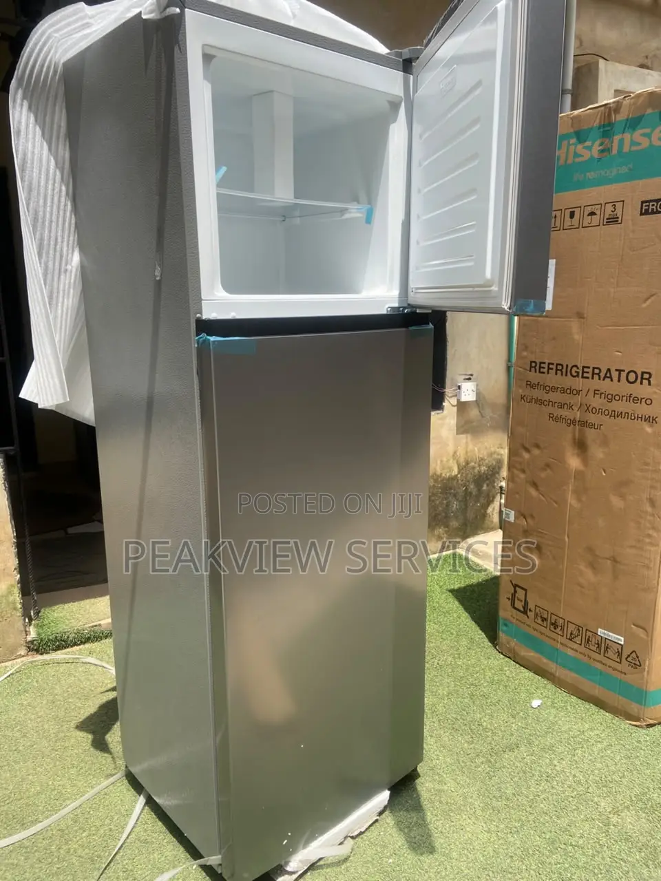 Hisense 360L Frost Refrigerator 306DR Silver