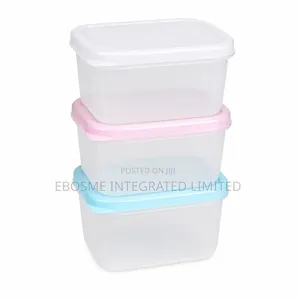 200ml Food Storage Containers Set – 3 Pieces With Lids