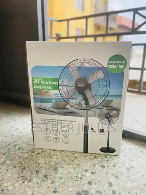 Solar Rechargeable Fan