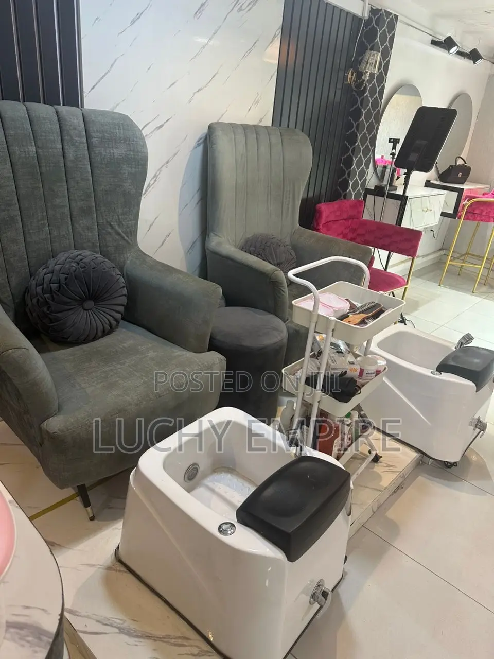 Complete Professional Pedicure Workstation Set