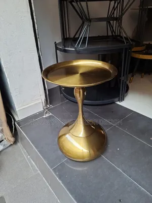 Golden Side Stool