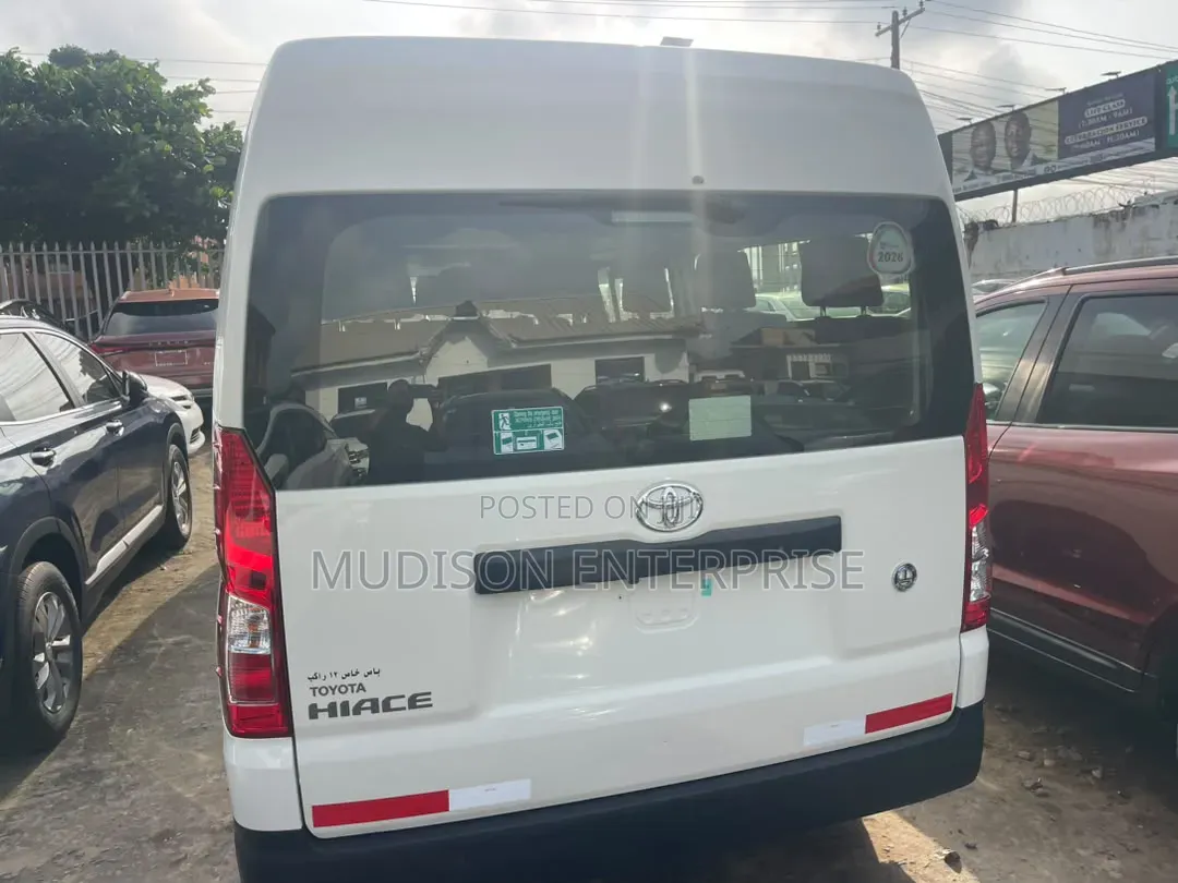 New Toyota HiAce 2026 White