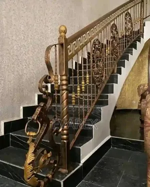 Luxury Wrought Iron Hand Rails. Handrail.