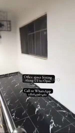 Spacious 3-Bedroom Available at Ojoo for Office-Space/Commercial