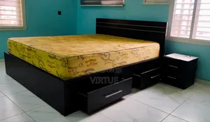 Luxury King-Size Bed + Vita Foam | ₦350,000